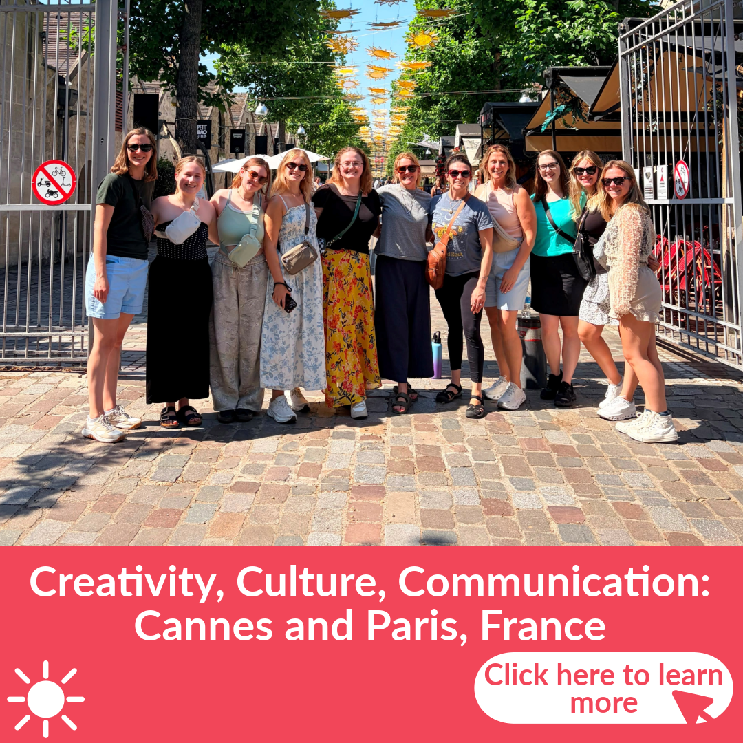 "Creativity, Culture, Communication: Cannes" Faculty-Led Travel Program