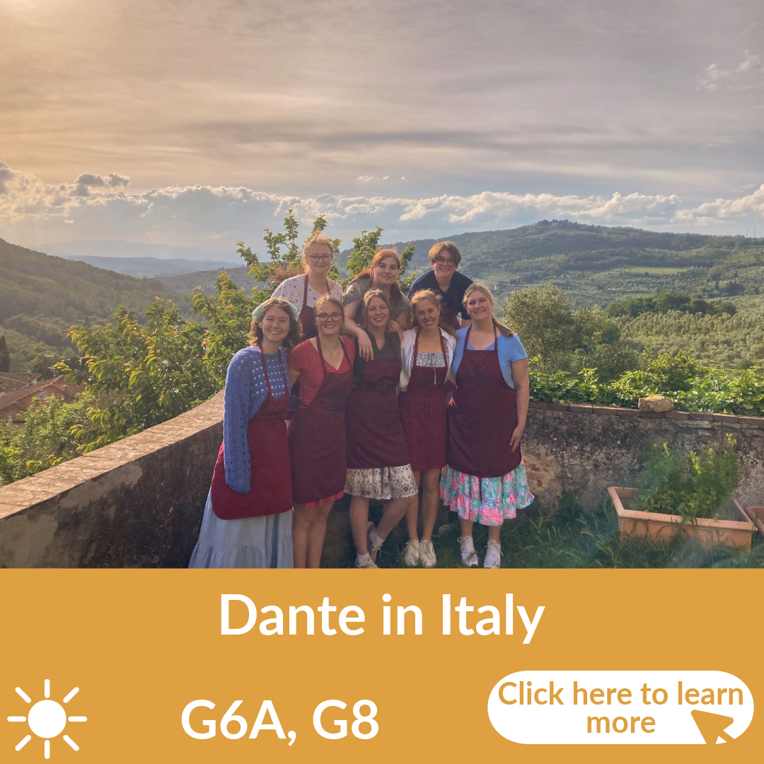 "Dante in Italy" Faculty-Led Travel Study