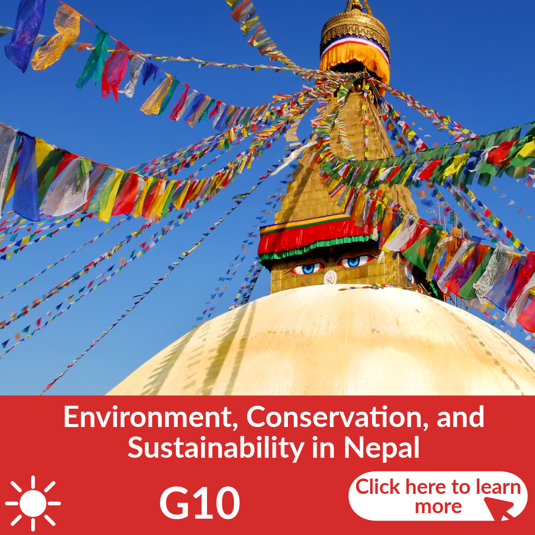 "Environmental Sustainability in Nepal" Faculty-Led Travel Study