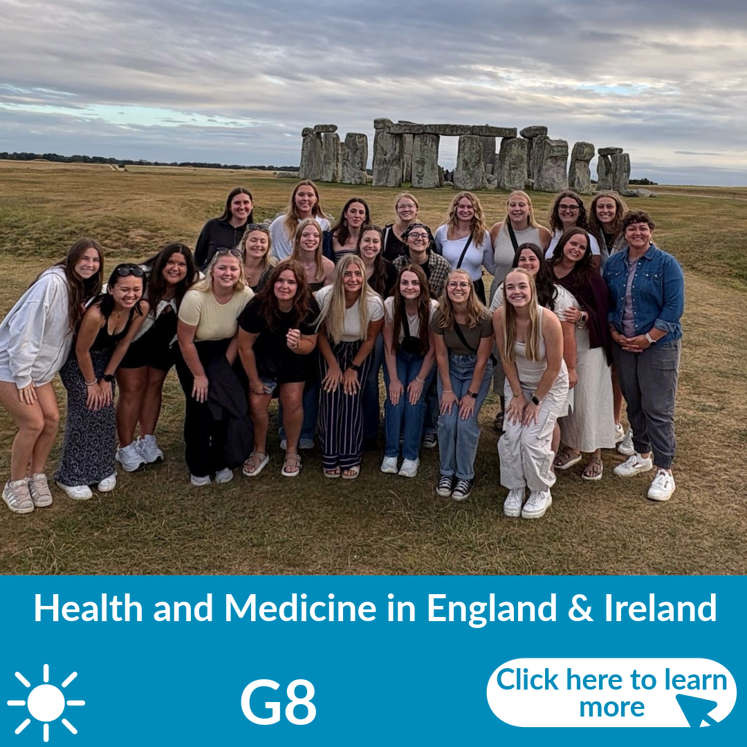 "Health and Medicine in England & Ireland" Faculty-Led Travel Study