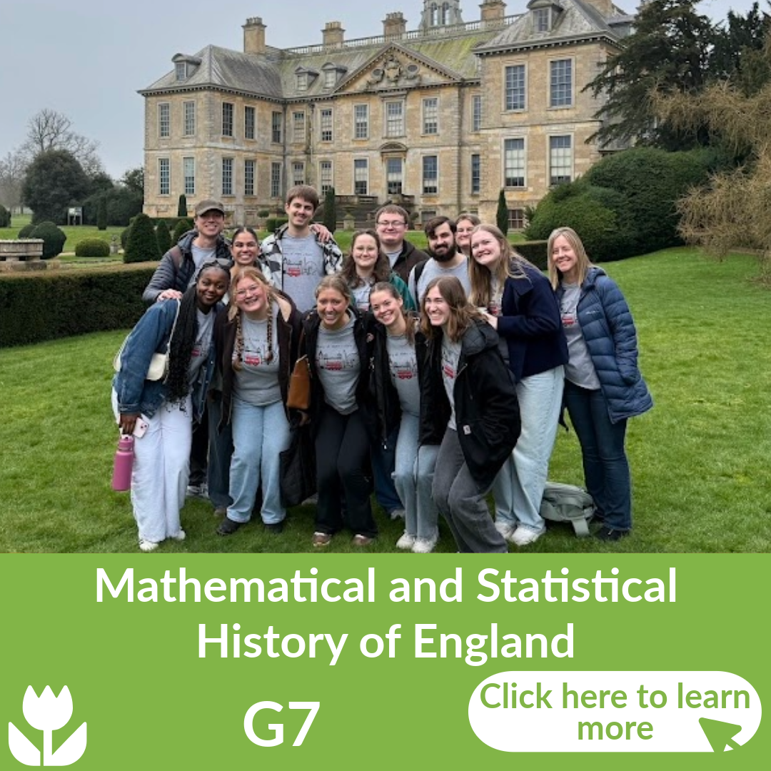 "Math & Stats History of England" Faculty-Led Travel Program