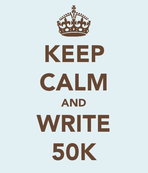 ...Because it's NaNoWriMo time!