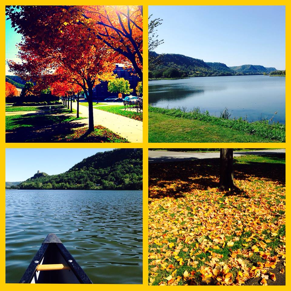 a collage of Winona nature photos