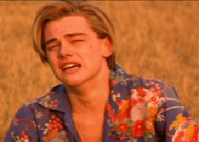 Leonardo DiCaprio's Romeo sobs in the desert 