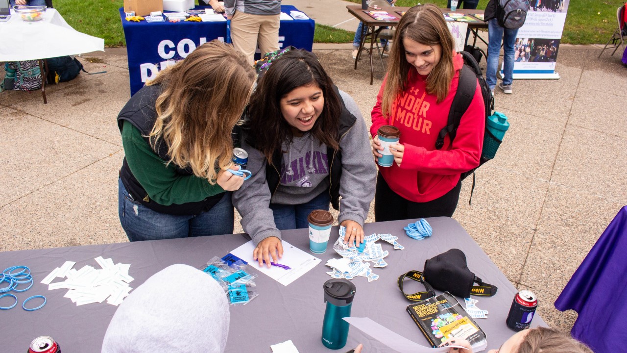 Many different ways to get involved on campus