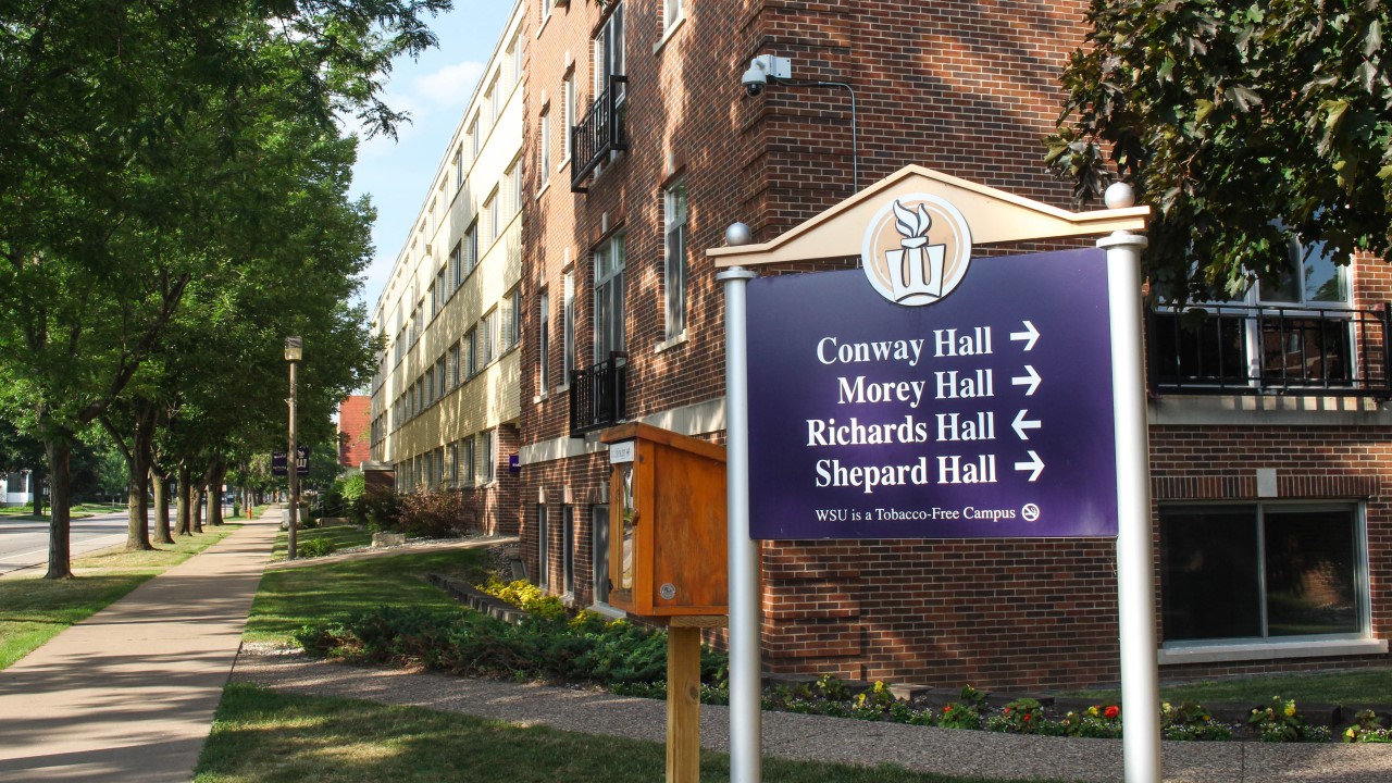 Many residence halls for freshmen