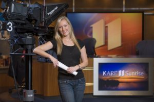 Gillian Key at Kare 11 Sunrise