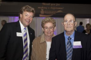 Charles and Anita Mettille with Scott Olson