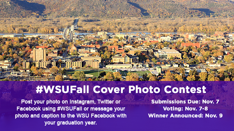 WSU Fall Cover Photo contest instructions