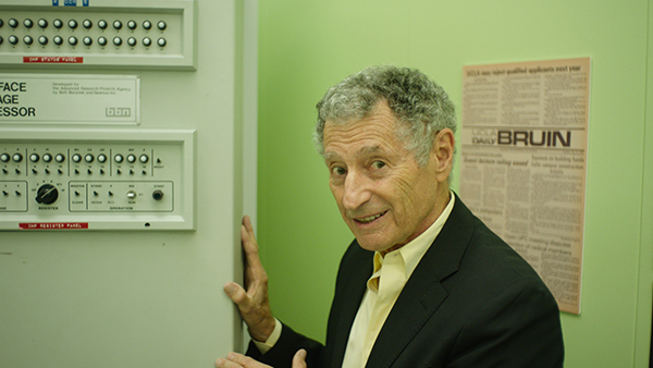 "Lo and Behold" documents the history of the internet, including its origins with Leonard Kleinrock.