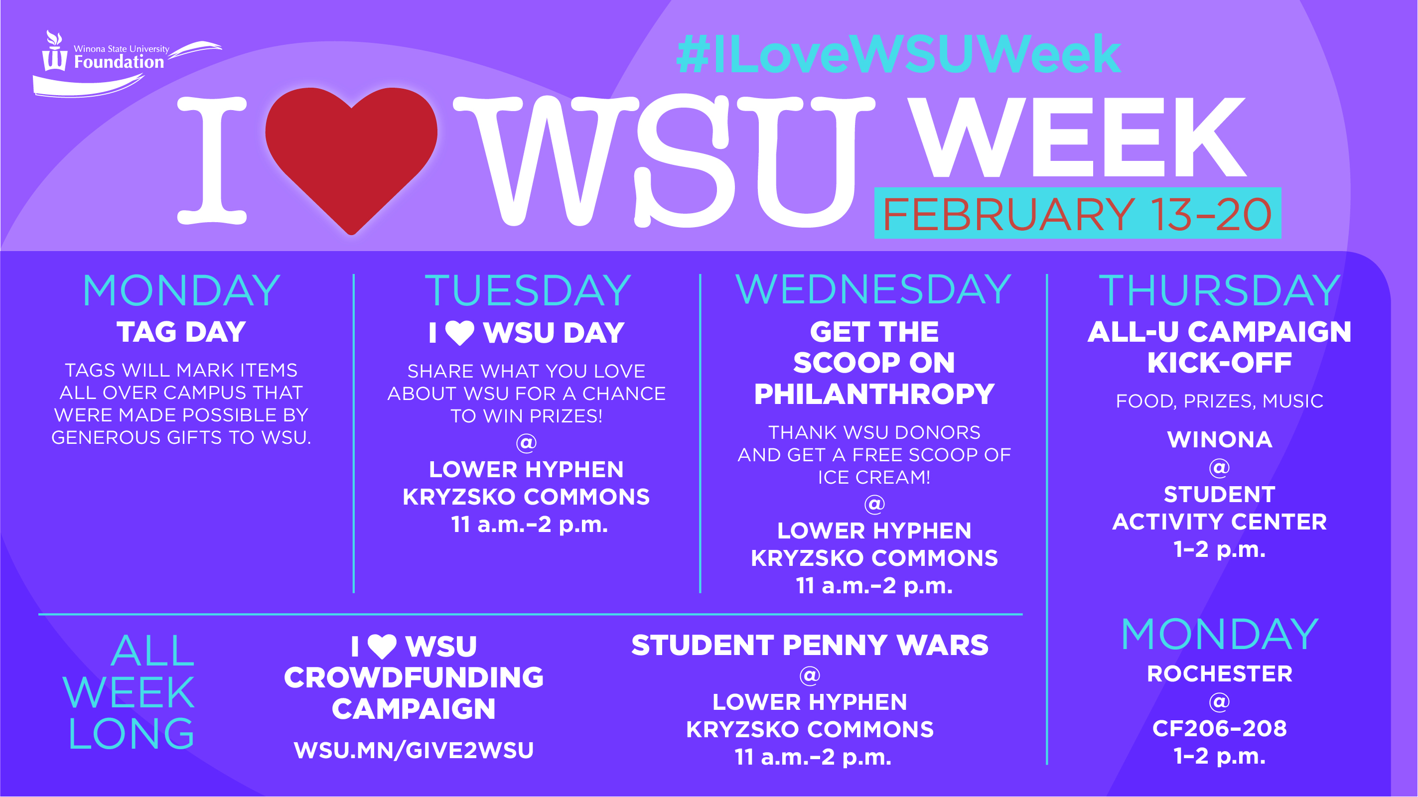 It’s I Love WSU Week Year 2 Improving Our World