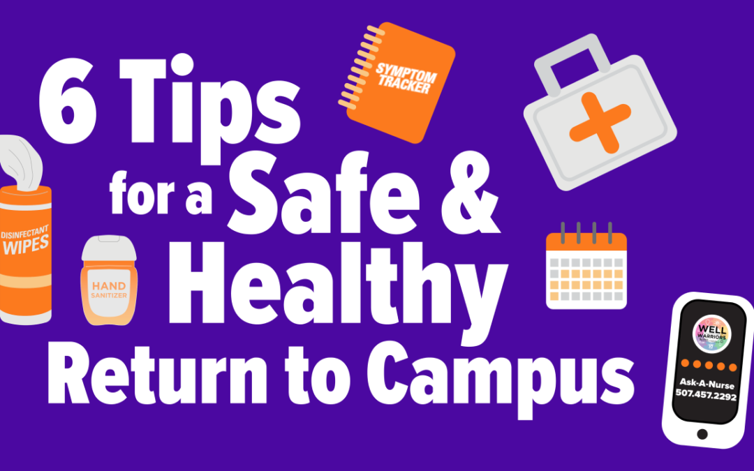 6 Tips for a Safe & Healthy Return to Campus