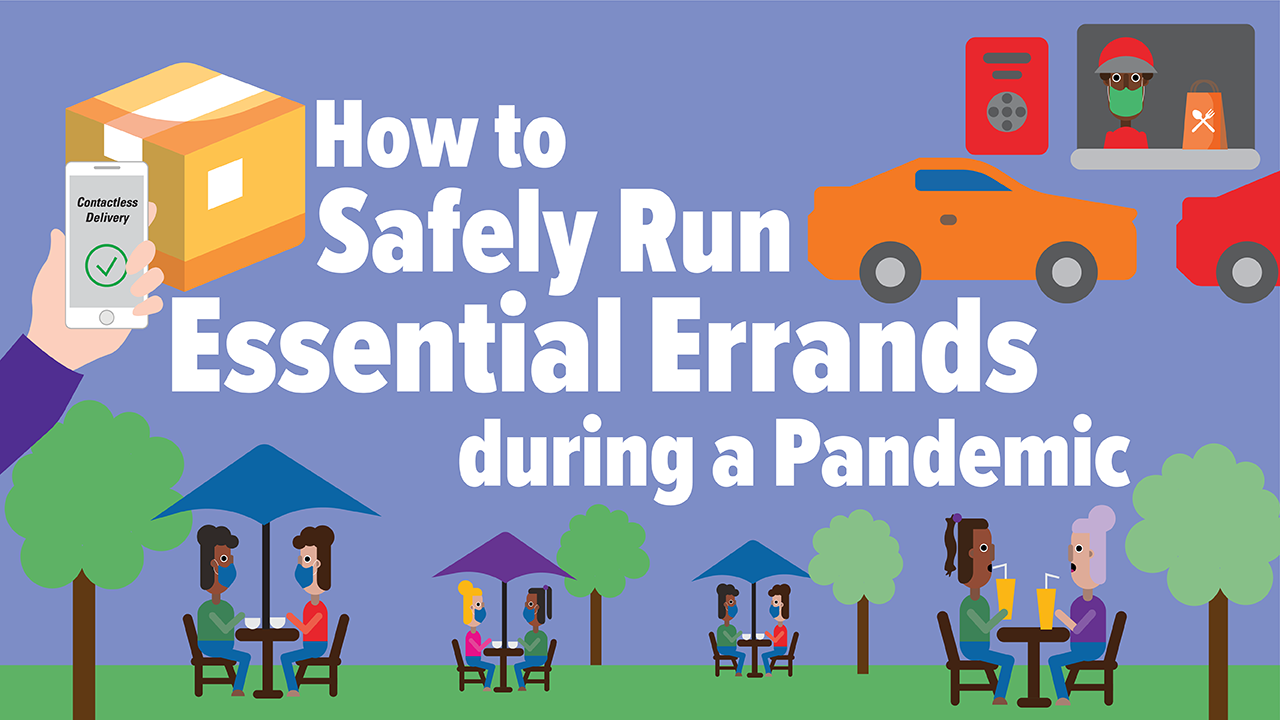 How to safely run errands during a pandemic