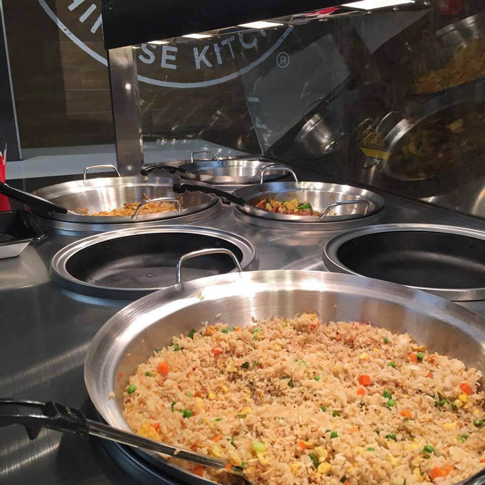 A bowl of fried rice at the new Panda Express on campus.
